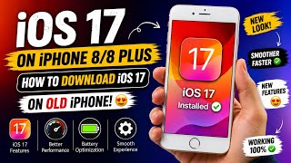 iOS 17 on iPhone 8,8plus ~ how to Download iOS 17 on old iPhone 