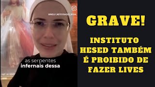 GRAVE! Recado da Irmã Maria Raquel perseguição aos canais católicos