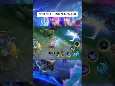 Review Skin NOLAN 11.11#mlcreatorcamp #mobilelegends #mlbb #skinml #mlbb #mobilelegendsbang #nolan