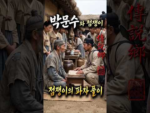 [한국 설화] 박문수와 영조의 신분을 알아본 점쟁이