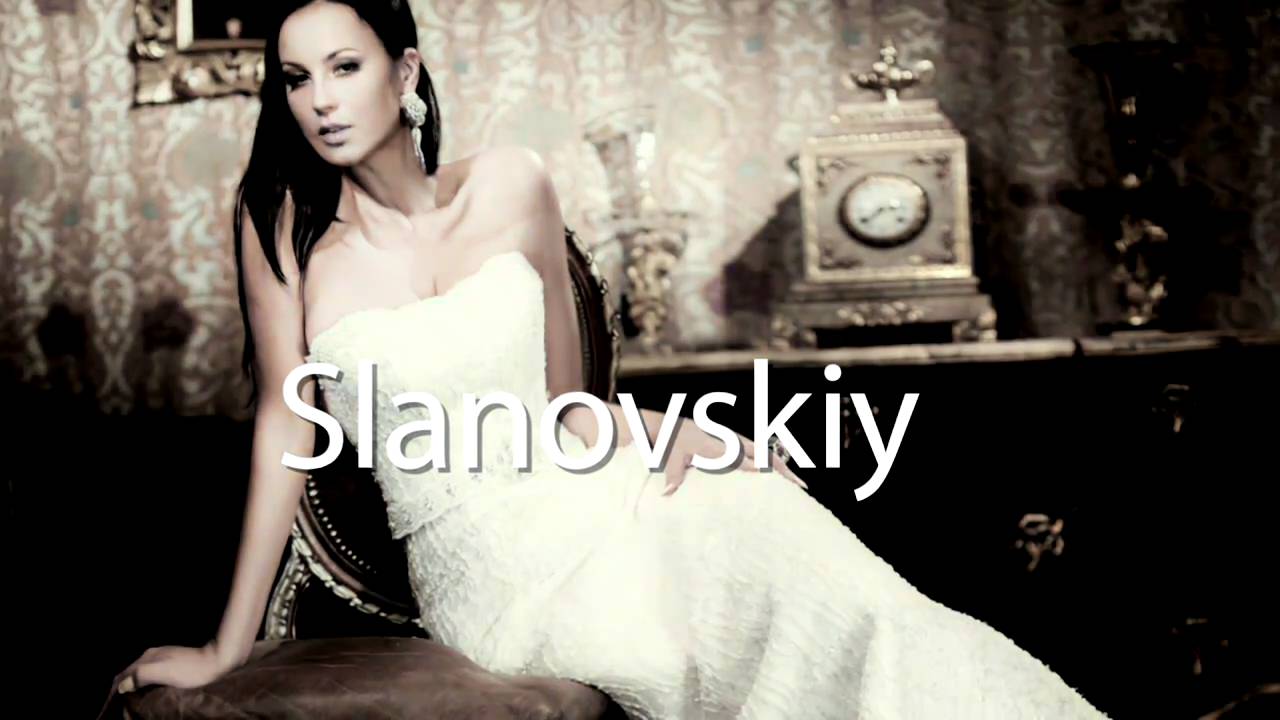 Свадебные платья Slanovskiy - YouTube