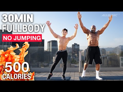 50살 몬스터 밥샙과 맨몸 칼로리 폭파하기 (30분 전신운동) l Fat Burning HIIT with Legend fighter Bob Shapp