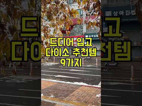 드디어 입고된 다이소 추천 꿀템 9가지❗️#다이소추천템 #다이소꿀템 #다이소살림템 #다이소신상