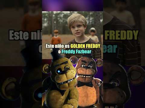 El niño rubio es Golden Freddy o Freddy Fazbear - #Fnaf #fivenightsatfreddys