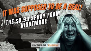 The 99 Cent Spray Foam Scare - DE Fixes Another Flopped Attic Foam Project