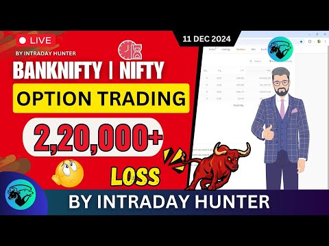 Live Intraday Trade | Bank nifty Option Trading by Intraday Hunter