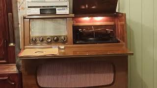 Dynatron Radiogram RG14 Playing A Few 78s