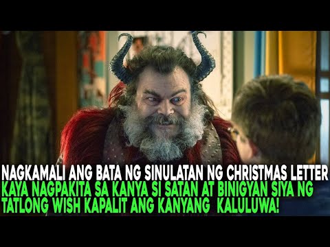 NAGKAMALI NG SPELLING ANG BATA SA XMAS LETTER, KAYA BINIGYAN SIYA NI SATAN NG 3 WISH KAPALIT NG....