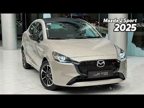 New 2025 Mazda 2 Sedan - 1.5L Styling Vehicle | Platinum Quartz Color