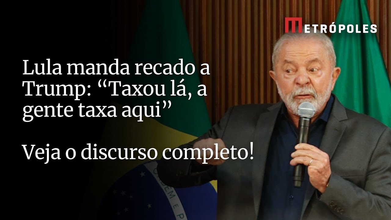 Veja íntegra de discurso de Lula em que chama Bolsonaro de coisa covarde e manda recado a Trump