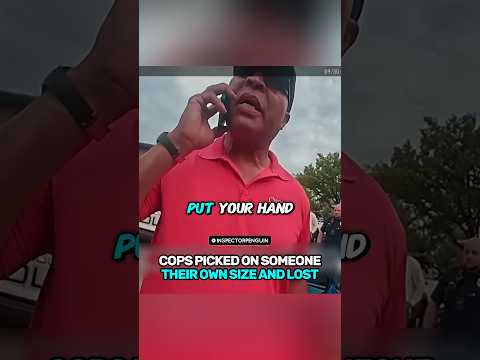Cops Picked On Someone Their Own Size And Lost 🤯
