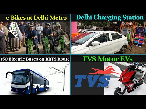 Electric Vehicles News 67 Charging Stations,Metro eBikes,TVS Evs,Electric Bus