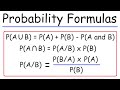 Probability Concepts and Calculations