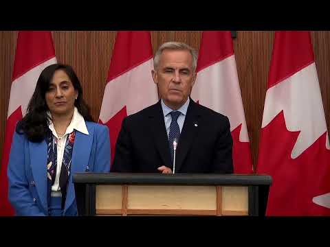 YouTube video thumbnail: Trump Ramps up Canada Trade war After Palestine Stance - News