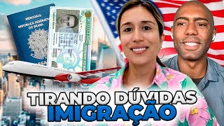 TIRANDO DÚVIDAS DE IMIGRAÇÃO NOS ESTADOS UNIDOS 2024