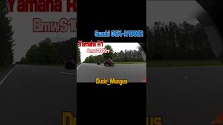Race For It All : Yamaha R1 vs Suzuki GSX-R1000R vs BMW s1000rr