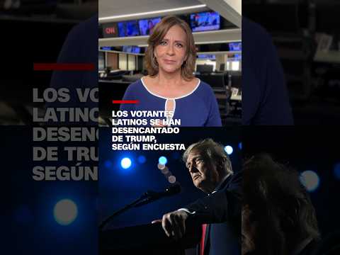 Los votantes latinos se han desencantado de Trump, según encuesta