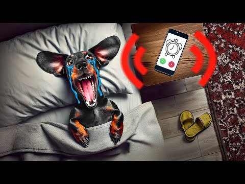 Tried to Ban My Dachshund Dog from Bed… Epic Fail! 🤣