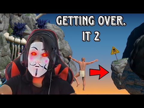 Getting over it 2 😤 A Difficult Game About Climbing #1