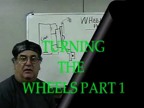 LIVE STEAM LOCOMOTIVE/WHEEL TURNING PT1