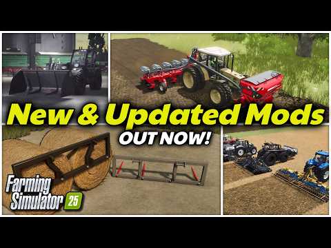 New & Updated Mods - Bigger Animal Barns, Forest Challenge, & More! | Farm Sim 25