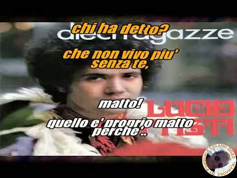 Lucio Battisti   10 ragazze per me KARAOKE FAIR USE