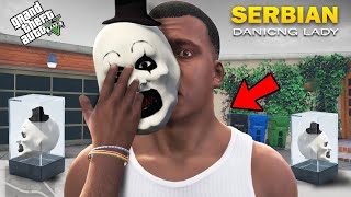 Franklin Wears Serbian Dancing Lady Special Mask To change into Serbian Dancing Lady in Gta 5!