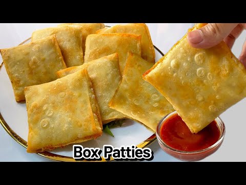 Crispy Malai Box Patties Recipe by Cooking With Sariya (Ramadan Special Recipe)