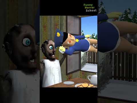 Granny Prisoner vs *Baby In Yellow*  !! Funny Horror Animation #granny #shorts #animation