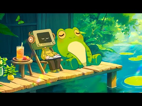 Take it easy 🍀 calm your thoughts & ease your anxiety - lofi/chillhop mix - aesthetic lofi