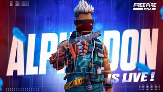 Serious Grand Master Region Push with AlphaDon - AlphaDon is Live - Telugu Gaming Live #freefire #ff