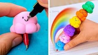 1-STAR VS 5-STAR ART CHALLENGE 🌈Easy And Beautiful Teacher's Day Drawing By YayTime!