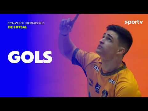 MAGNUS FUTSAL 4 x 0 CENTAURUS | GOLS | CONMEBOL LIBERTADORES FUTSAL | sportv