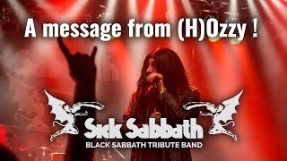 (H)Ozzy has a message!