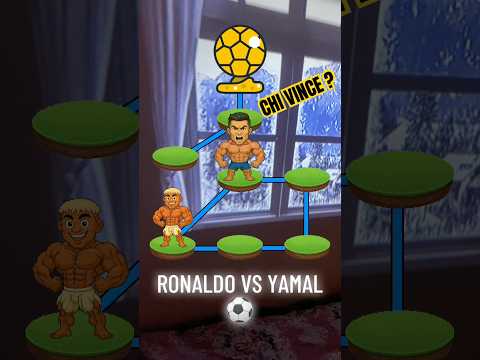 Ronaldo contro Yamal 😱⚽️