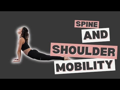 Spine and shoulders mobility session