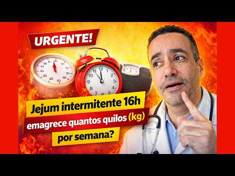 Jejum intermitente 16h emagrece quantos quilos (kg) por semana?
