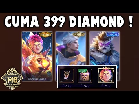 CARA DAPETIN SKIN CLAUDE PRIME CUMA 399 DIAMOND ! DAPET BONUS SKIN M6 DAN SPESIAL BAXIA