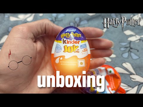 Kinder Joy Unboxing - Harry Potter Version ♥️😍