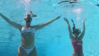 Pregnant underwater workouts! (Deep End Fitness, HAWAII!)