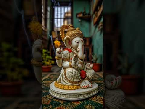 🕉️ Shendur Lal Chadhayo | Powerful Ganesh Bhajan | Bhakti_Ocean #shortsfeed #shorts #youtubeshorts