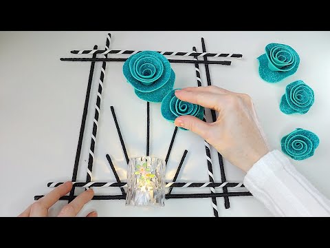 Easy Wall Hanging Idea | DIY Candle holder | Home Decorations | Wall hanging craft ideas