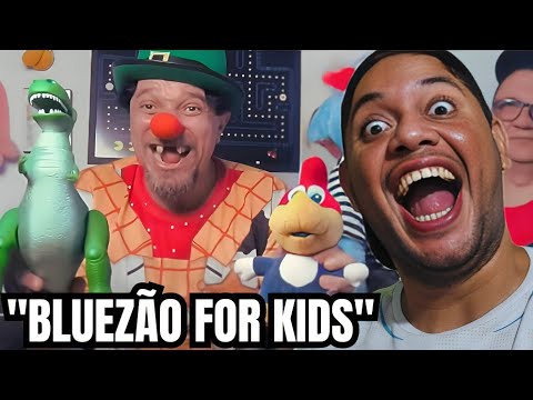 O bizarro "CANAL INFANTIL" do BLUEZÃO.