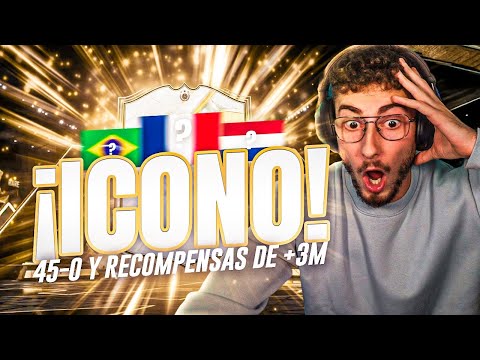 ¡¡¡45-0 y NOS TOCA ICONO +3 MILLONES!! | FC 25 FUT CHAMPIONS