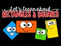 Properties of Rectangles and Squares
