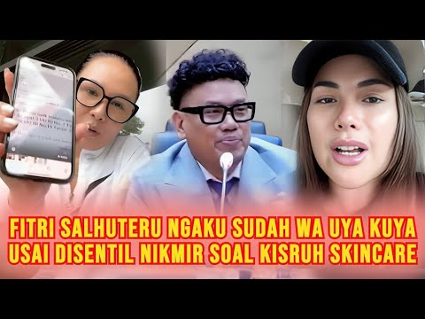 HEBOH! Fitri Salhuteru Gercep Bela Uya Kuya Usai Disemprot Nikita Mirzani Soal Owner Skincare Ke DPR