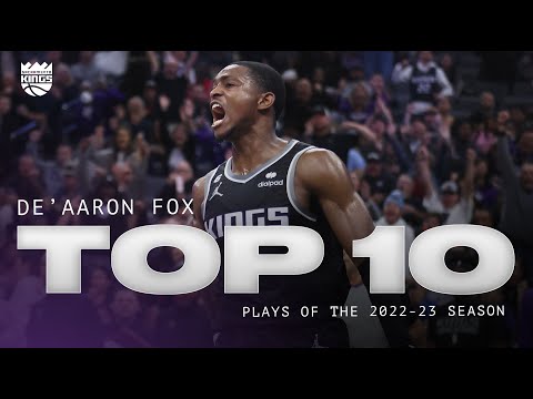 De'Aaron Fox Top 10 Plays from the 2022-23 Season video clip