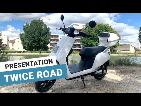 Présentation Twice Road : le scooter électrique à grande autonomie