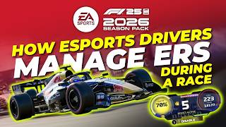 F1 26 Race ERS Management Example: How To Master ERS Usage