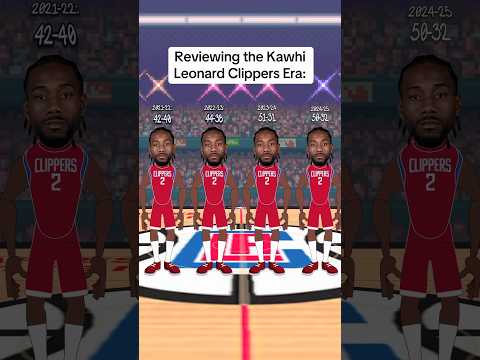 Reviewing the Kawhi Leonard Clippers Era: #nba